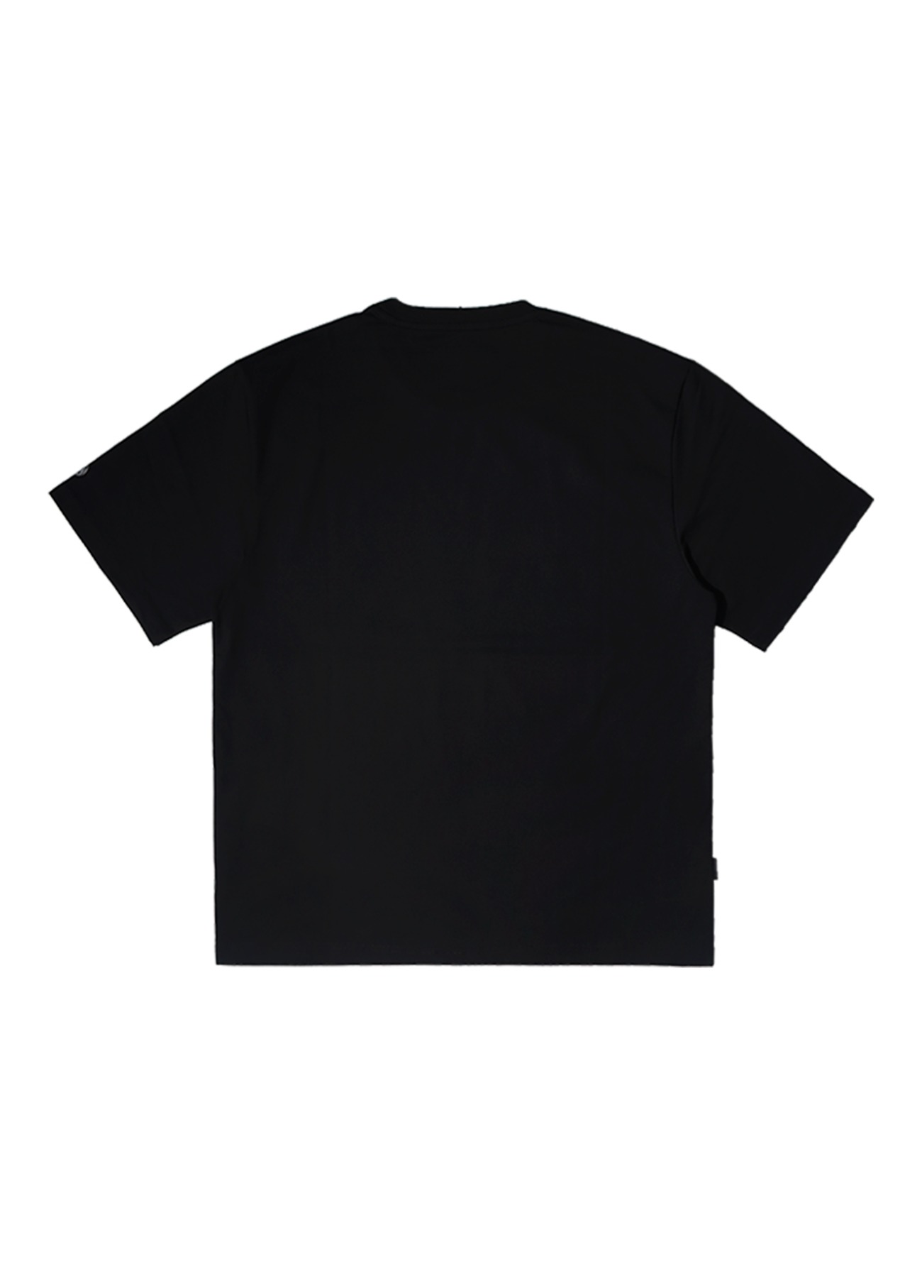 OG 베이직 포켓 로고 티셔츠-블랙