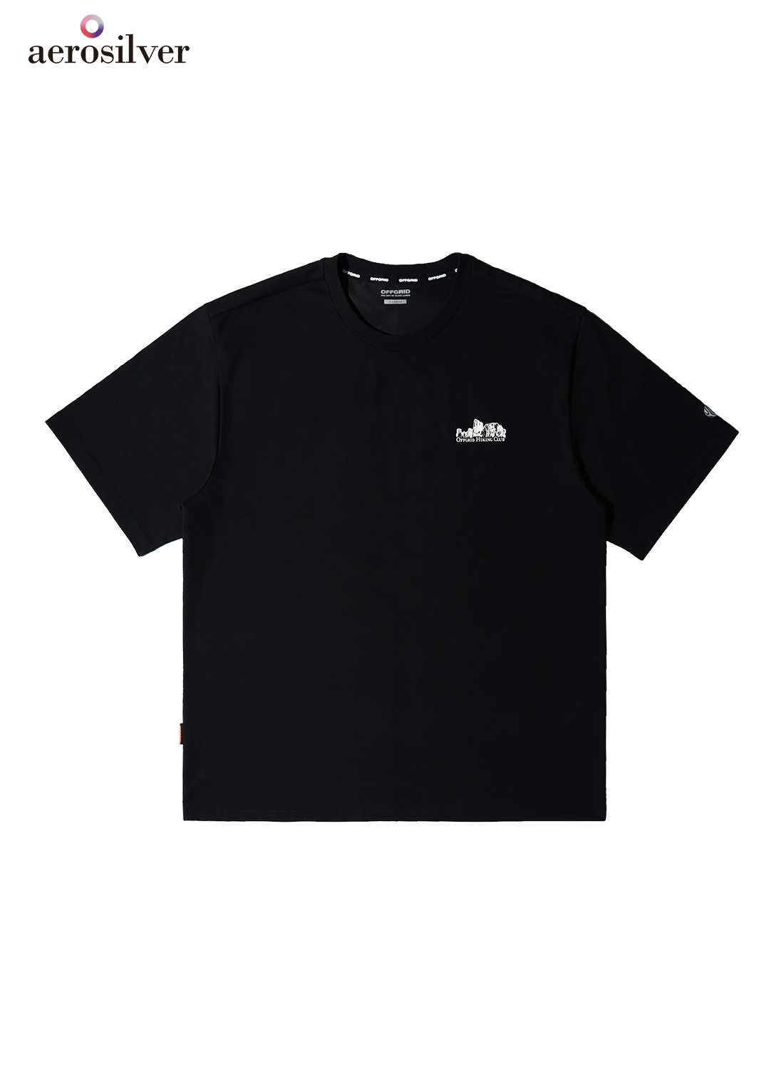 OHC 베이직 캐니언 티셔츠-블랙